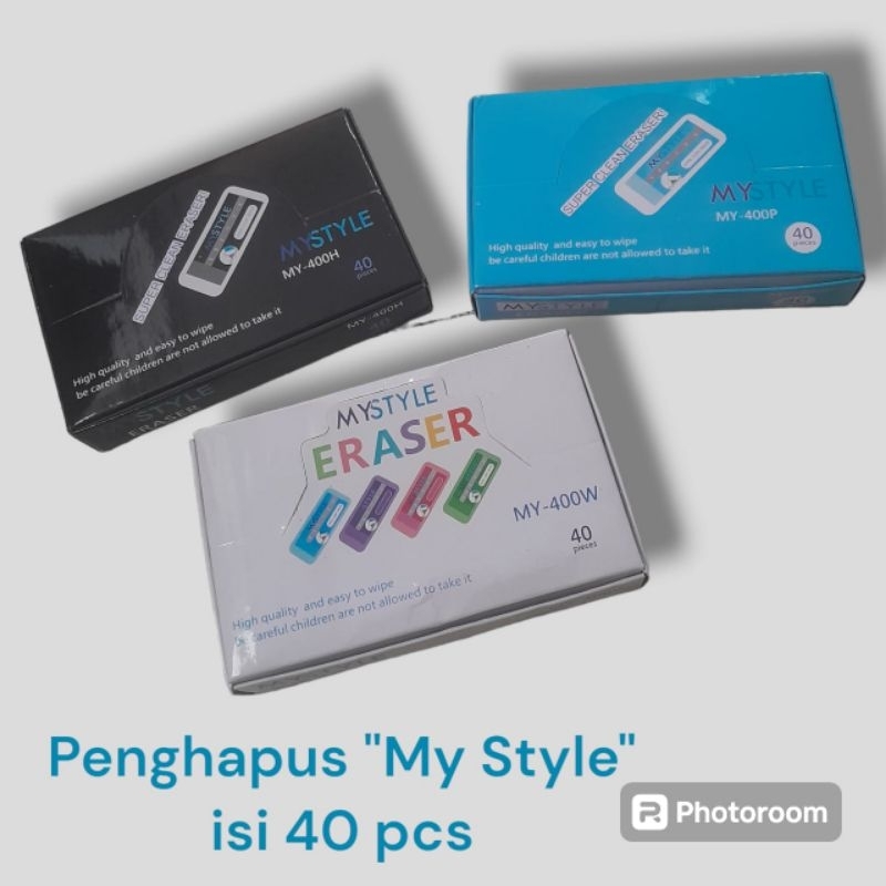 

Eraser/Penghapus MyStyle (Isi 40 pcs