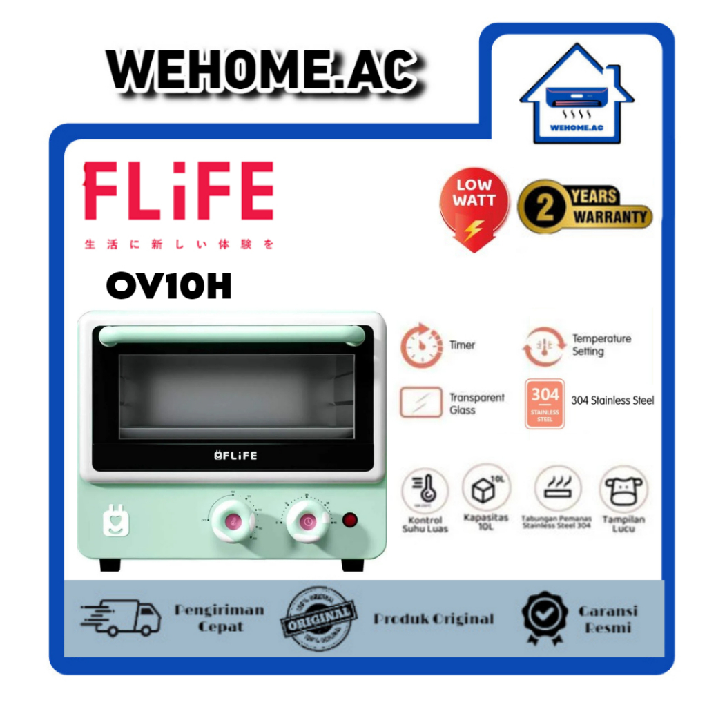 Oven FLIFE Mini Milky OV10H FLIFE Mini MIlky Oven Stainless