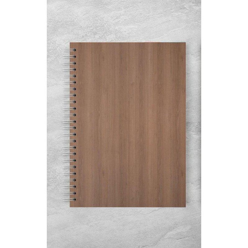 

Notebook Custom Desain Wood - Carpe