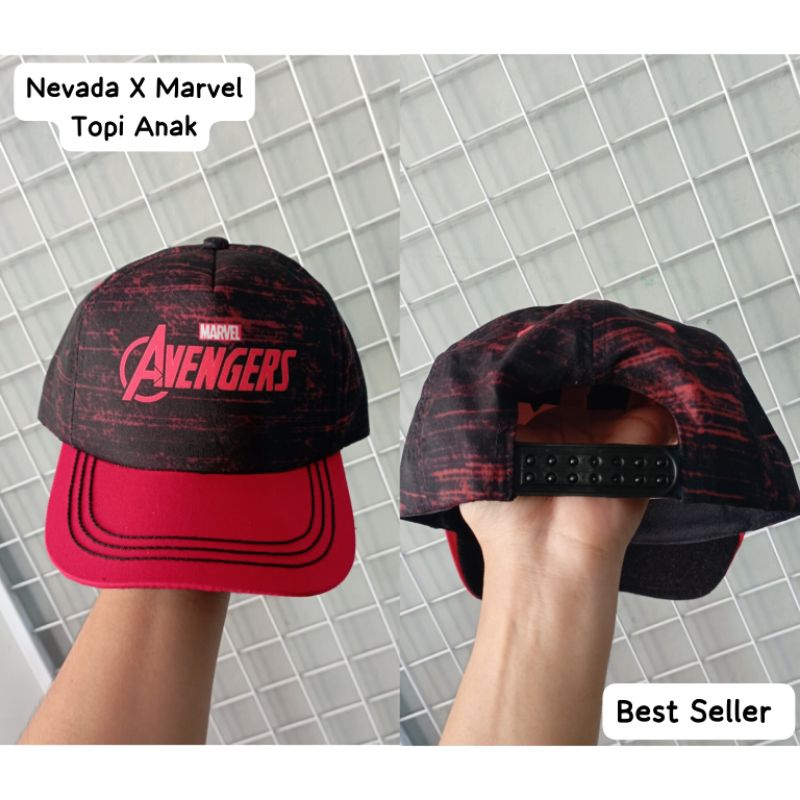 Topi Anak Bergambar Original Brand Nevada