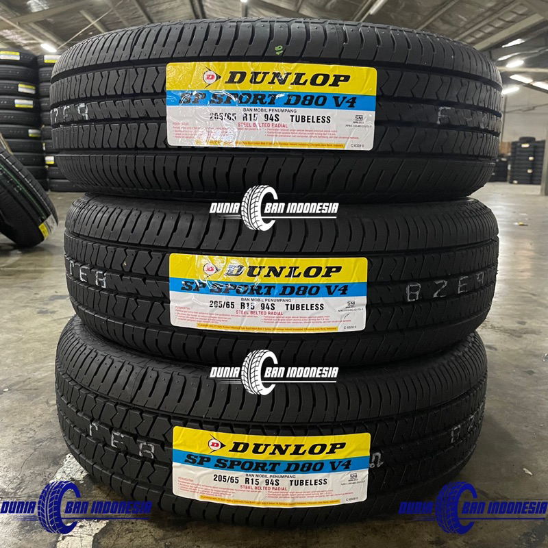 Ban Mobil Innova Dunlop D80V4 205/65 R15 Toyota Innova OEM