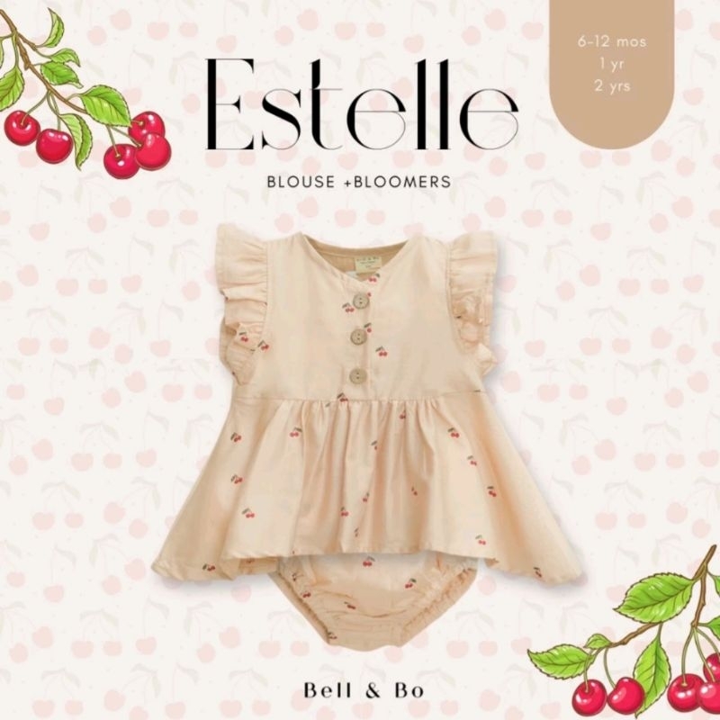 BELL BO | BELL BO ESTELLE | DRESS ANAK MURAH