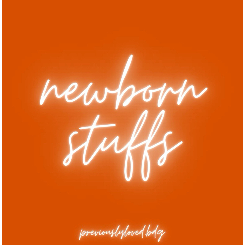 Newborn stuffs Barang kebutuhan bayi baru lahir