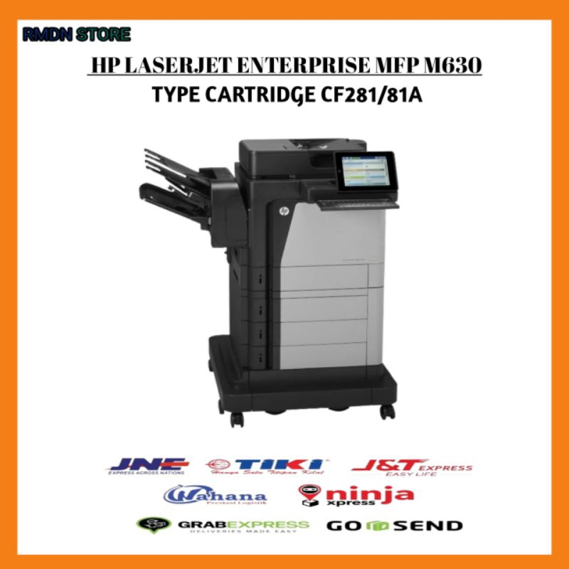 printer hp laserjet enterprise m630 second rasa baru