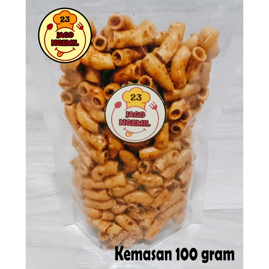 

Makaroni Bantat Pedas/Makaroni Pedas Extra Daun Jeruk/Makaroni Bantat 100 gr