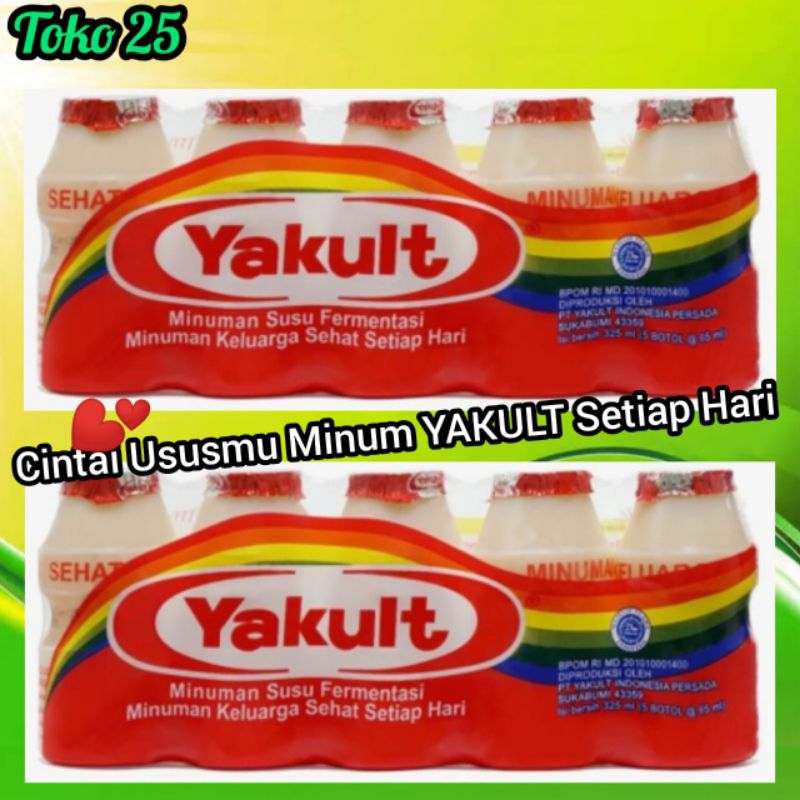 

Yakult 1 Pack Isi 5