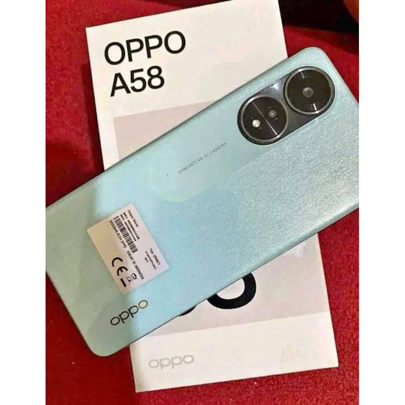 Oppo A58 bekas second like new