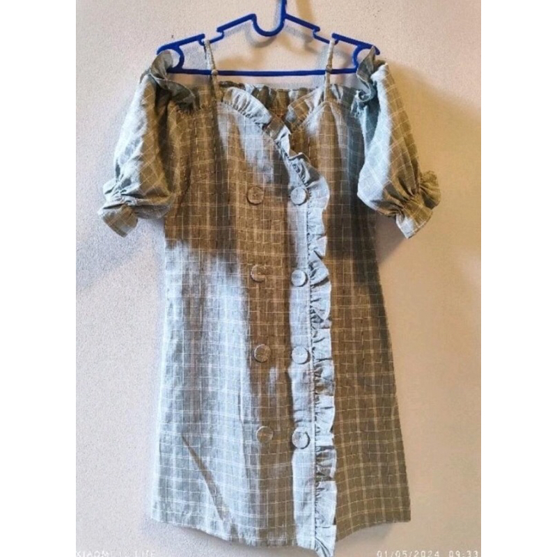 plaid dress