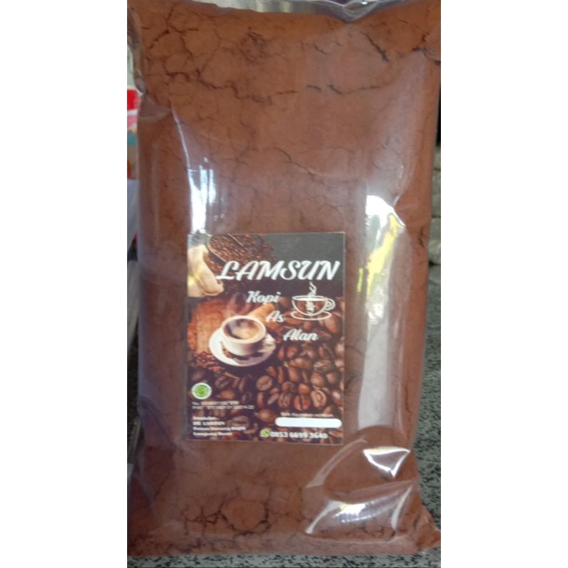 

( TERMURAH ) Kopi bubuk robusta asal lampung barat 500gr