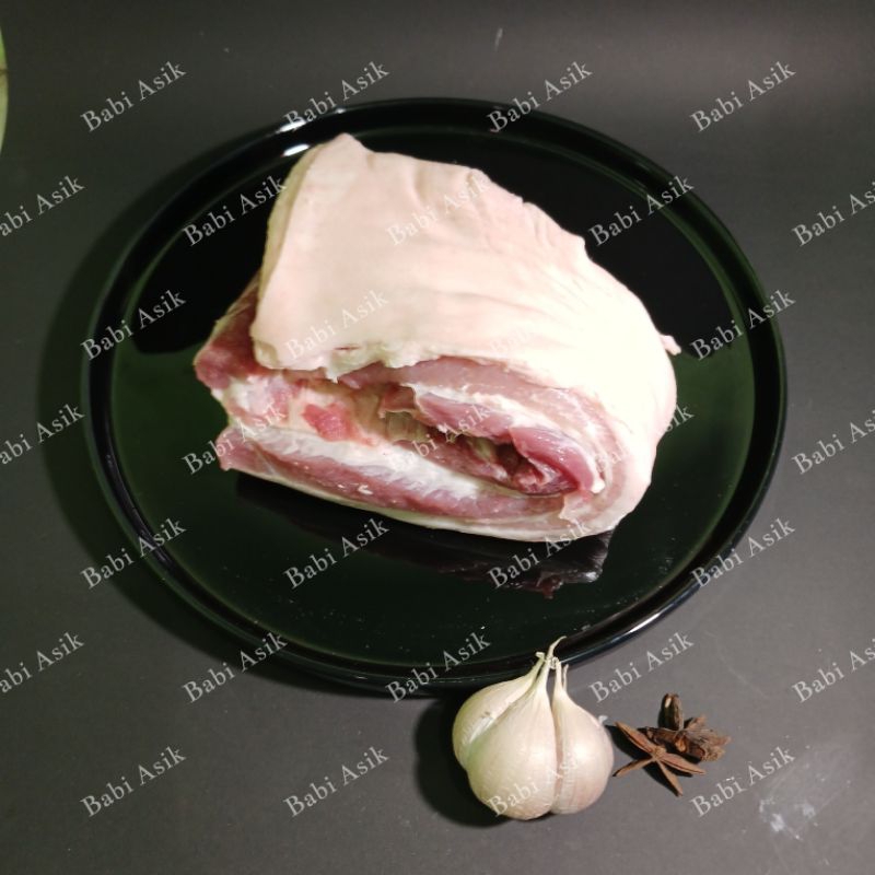 

Samcan Skin On Skin Off Beku Frozen Pork Belly Skin On Skin Off