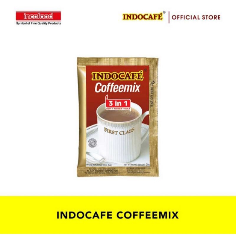 

INDOCAFE Coffeemix Kopi 3 In 1 Sachet 20 g