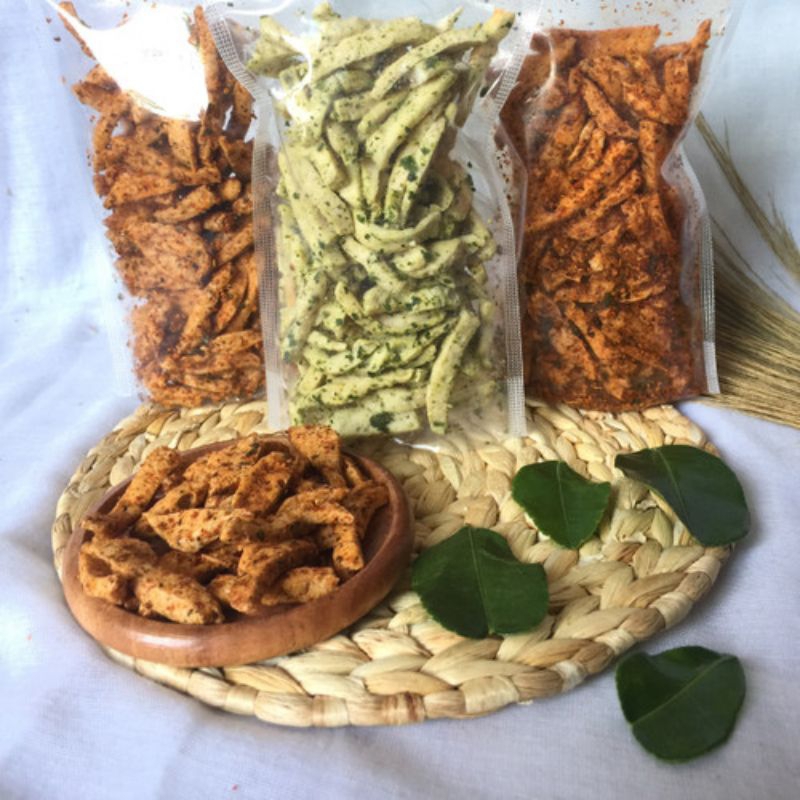 

Basreng daun jeruk Super pedas 100gram