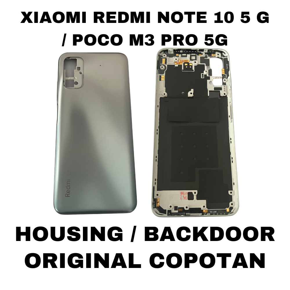 HOUSING / BACKDOOR XIAOMI REDMI NOTE 10 5G / POCO M3 PRO 5G ORIGINAL COPOTAN
