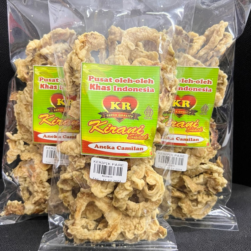 

KERIPIK PARE SUPER GURIH SEHAT DAN ENAK