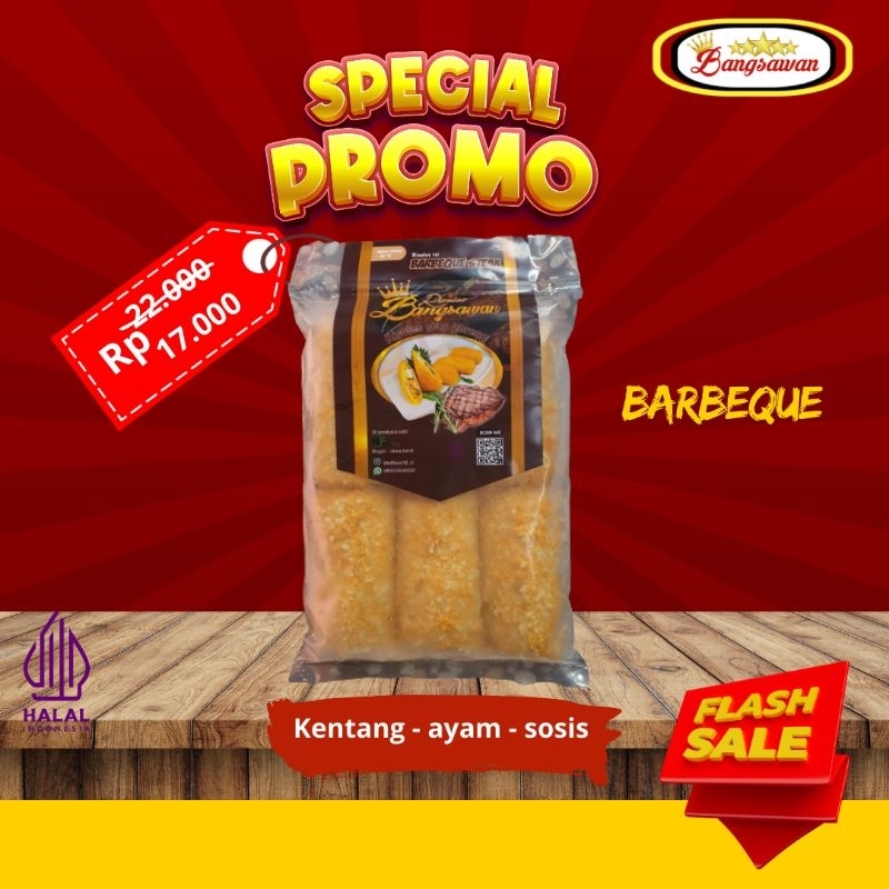 

FROZENFOOD risoles BARBEQUE | risoles bangsawan isi 6pc khusus pengiriman samday & instan