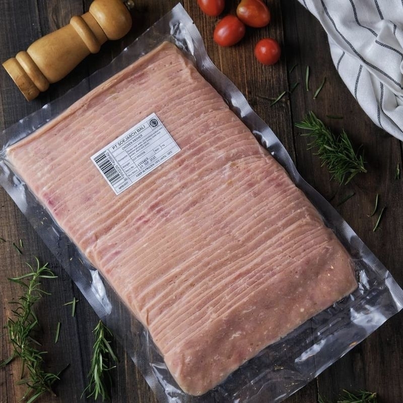 

nikmat beef chicken slice rasher frozen/ soejacsh bali frosen / sapi ayam