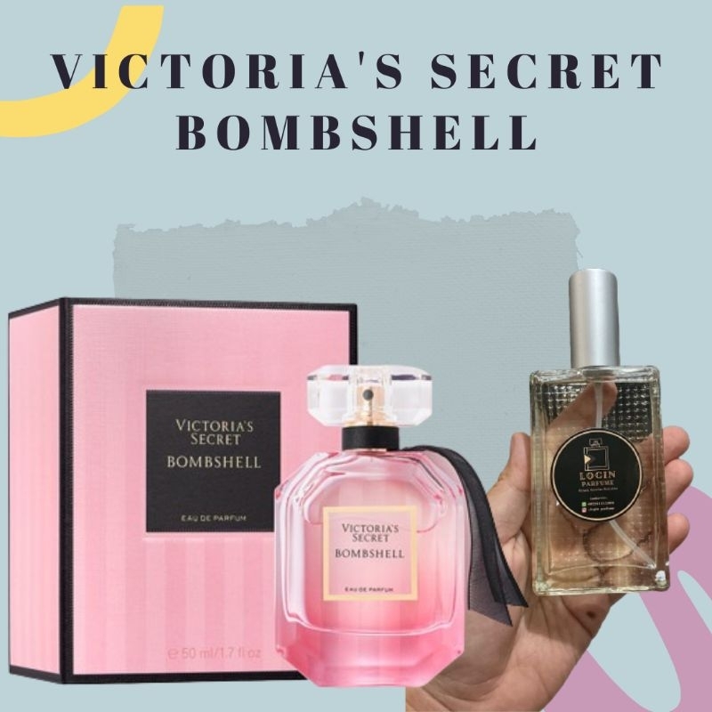 VICTORIA SECRET BOMBSHELL - PARFUM AWET TAHAN LAMA - INSPIRED BY LOGIN PARFUME FRAGRANCE - 15, 40, 6