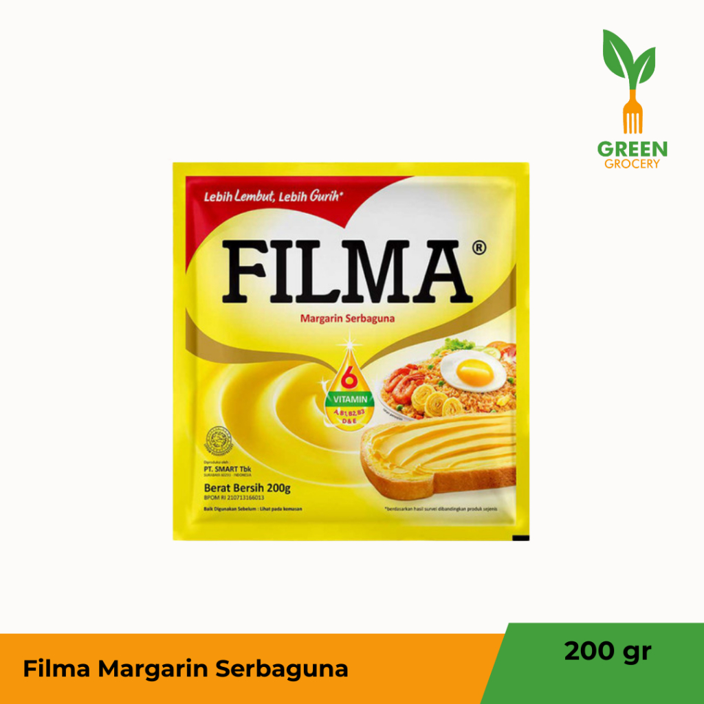 

Filma Margarine Bernutrisi 200G Green Grocery Padang