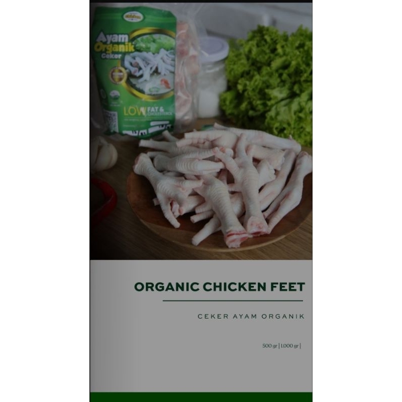 

Berkah Chicken Ceker ukuran 1 kg dan 500 gr/Ayam organik bagian ceker ukuran 1 kg dan 500 gr