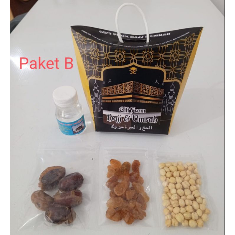 

Paket oleh oleh Haji dan Umroh (Paket B)