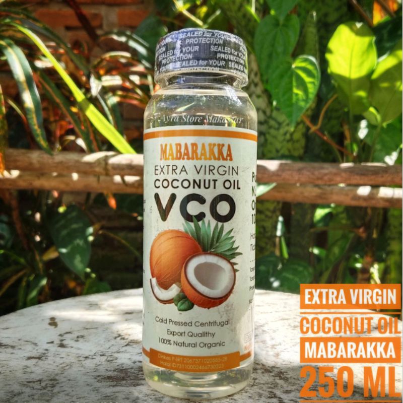 

Extra Virgin Coconut Oil Minyak Kelapa Mabarakka 250 mL