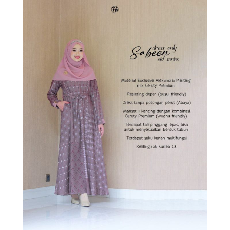 Gamis sabeen by hasna hijab