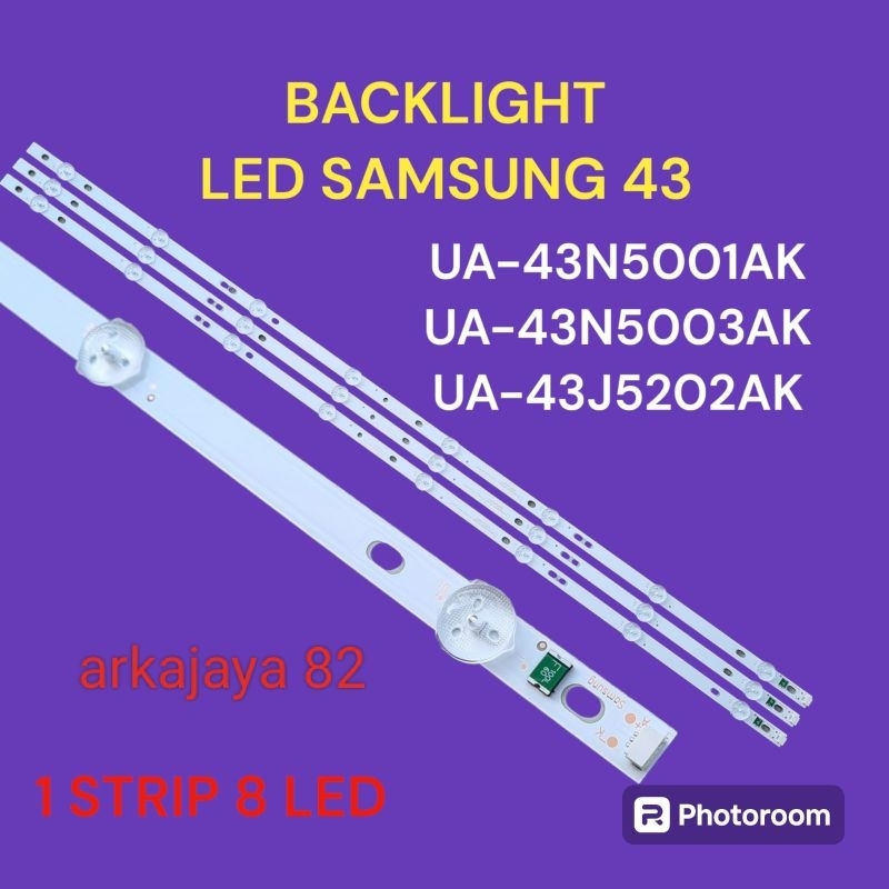 backlight Samsung 43N5001AK.  43N5003AK