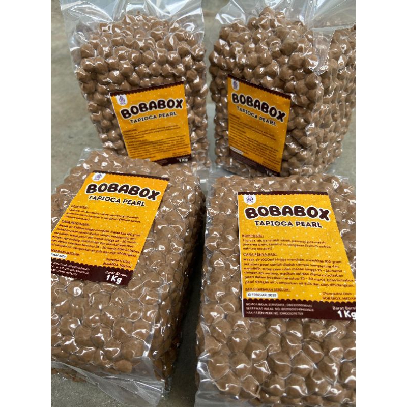 

TAPIOCA PEARL 1KG BY BOBABOX/ MINUMAN BOBA