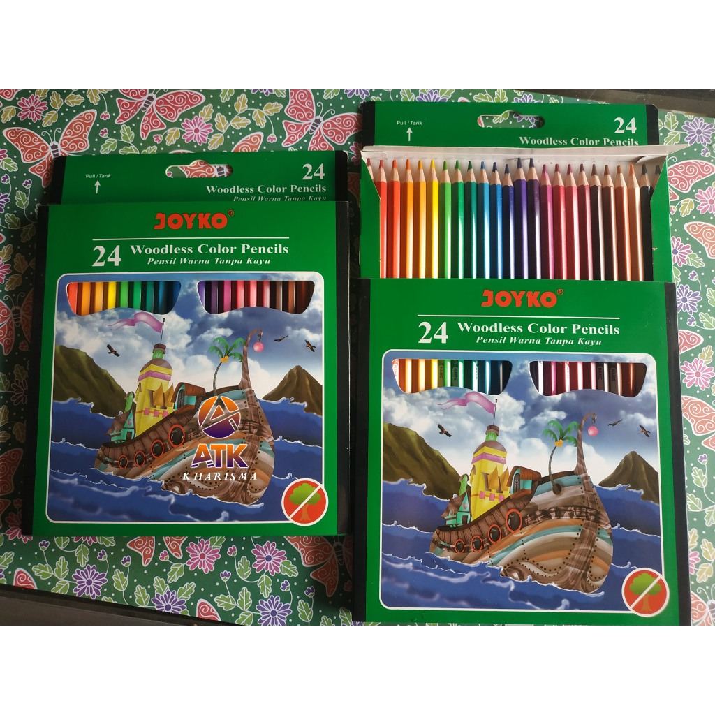 

Pensil Warna Joyko CP-104 - 24 Warna