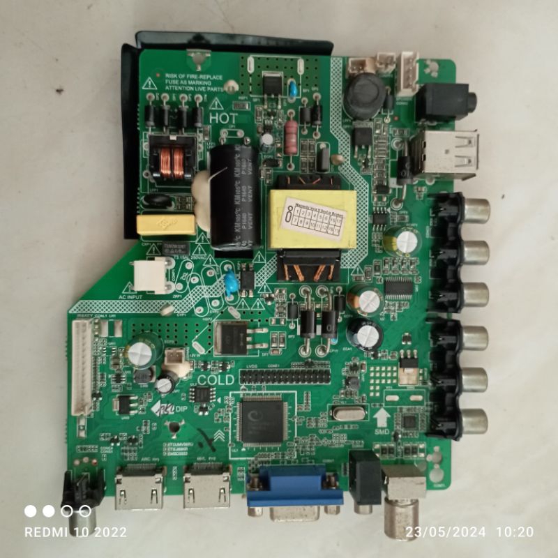 MB MOBO MAINBOARD MODULE MESIN TV CINA 32