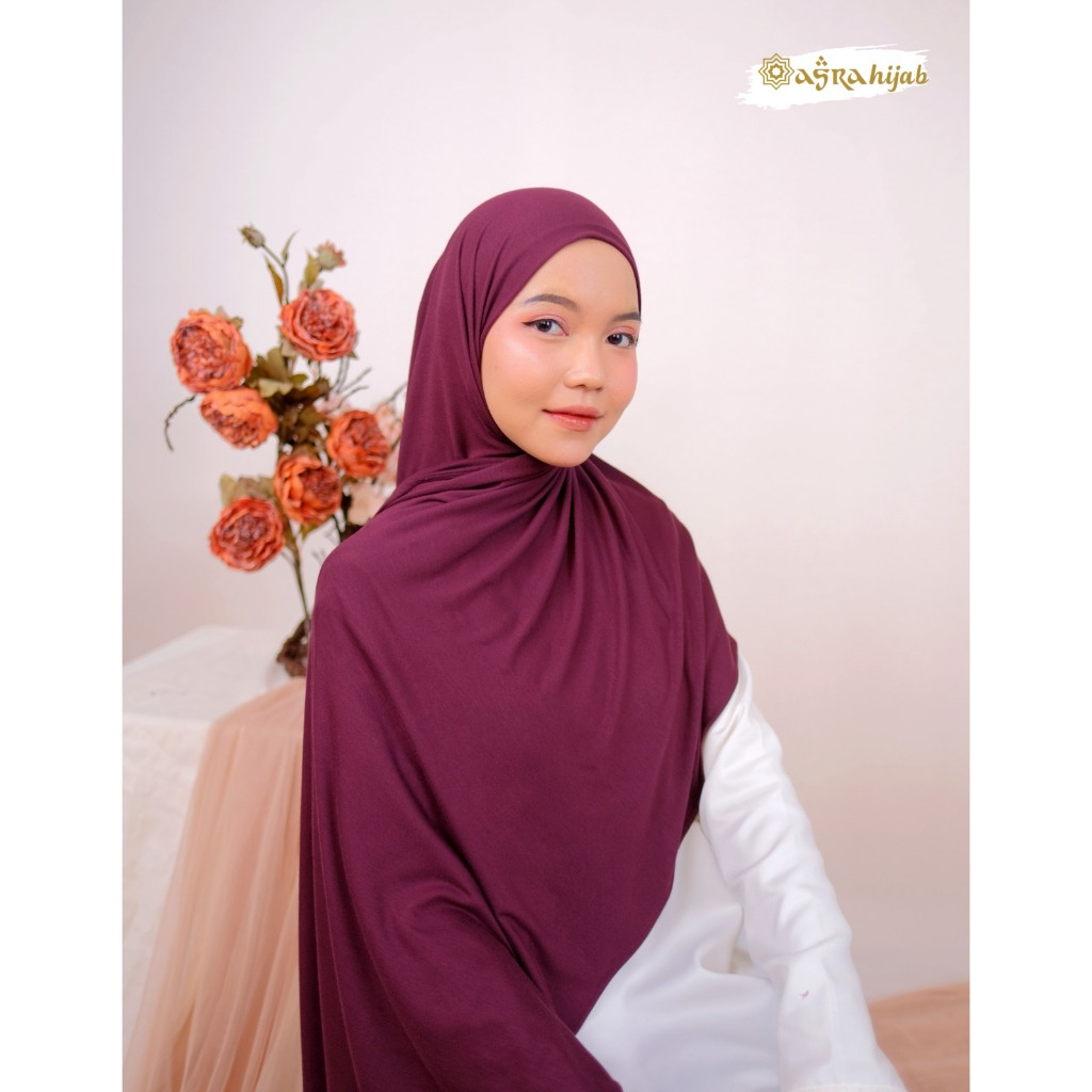 Pashmina Panjang bahan rayon super premium Asra Hijab