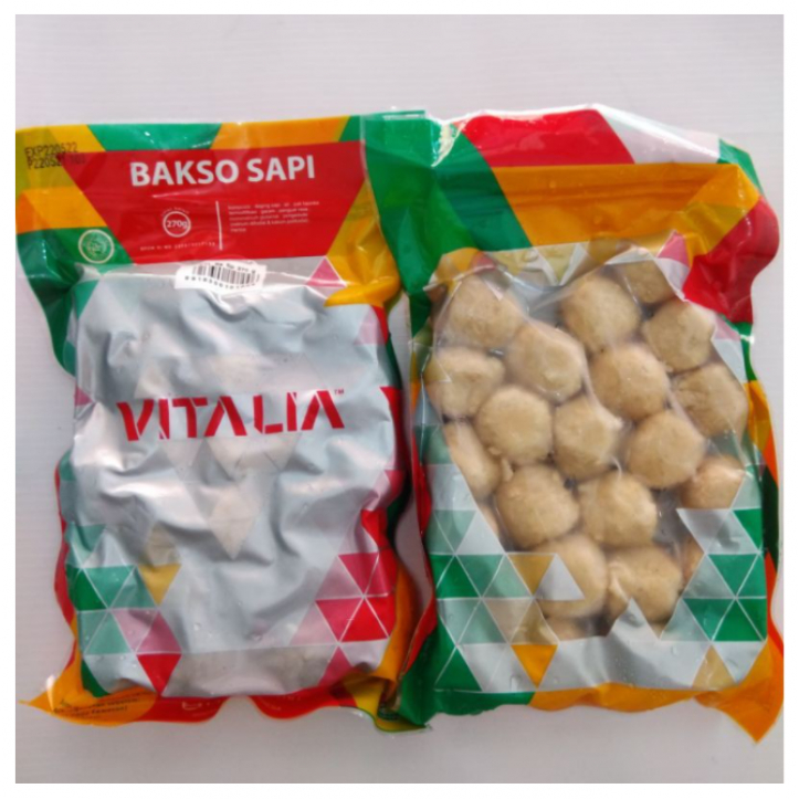 

Vitalia Bakso Sapi original 640gr 100% Halal