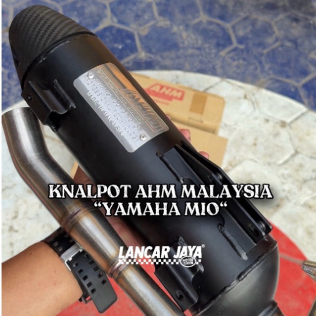 knalpot AHM mio original malaysia yamaha mio sporty smile