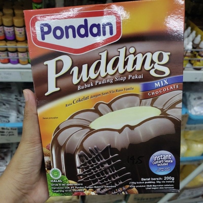 

PONDAN PUDDING MIX COKLAT 200G