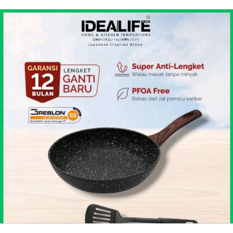 Idealife Frypan free spatula