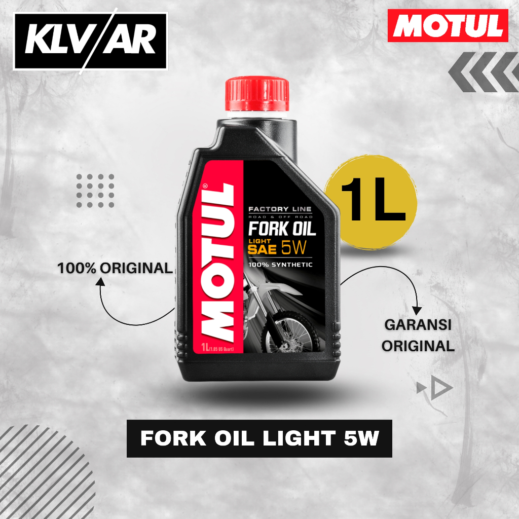 Oli MOTUL Shock Depan FORK OIL FL L 5W dan 10W 1L Oli shockbreaker motul
