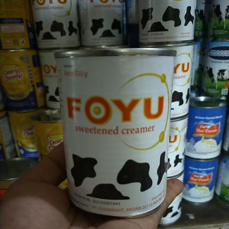 

Foyu susu Krimer kental Manis 500g/ susu kental manis