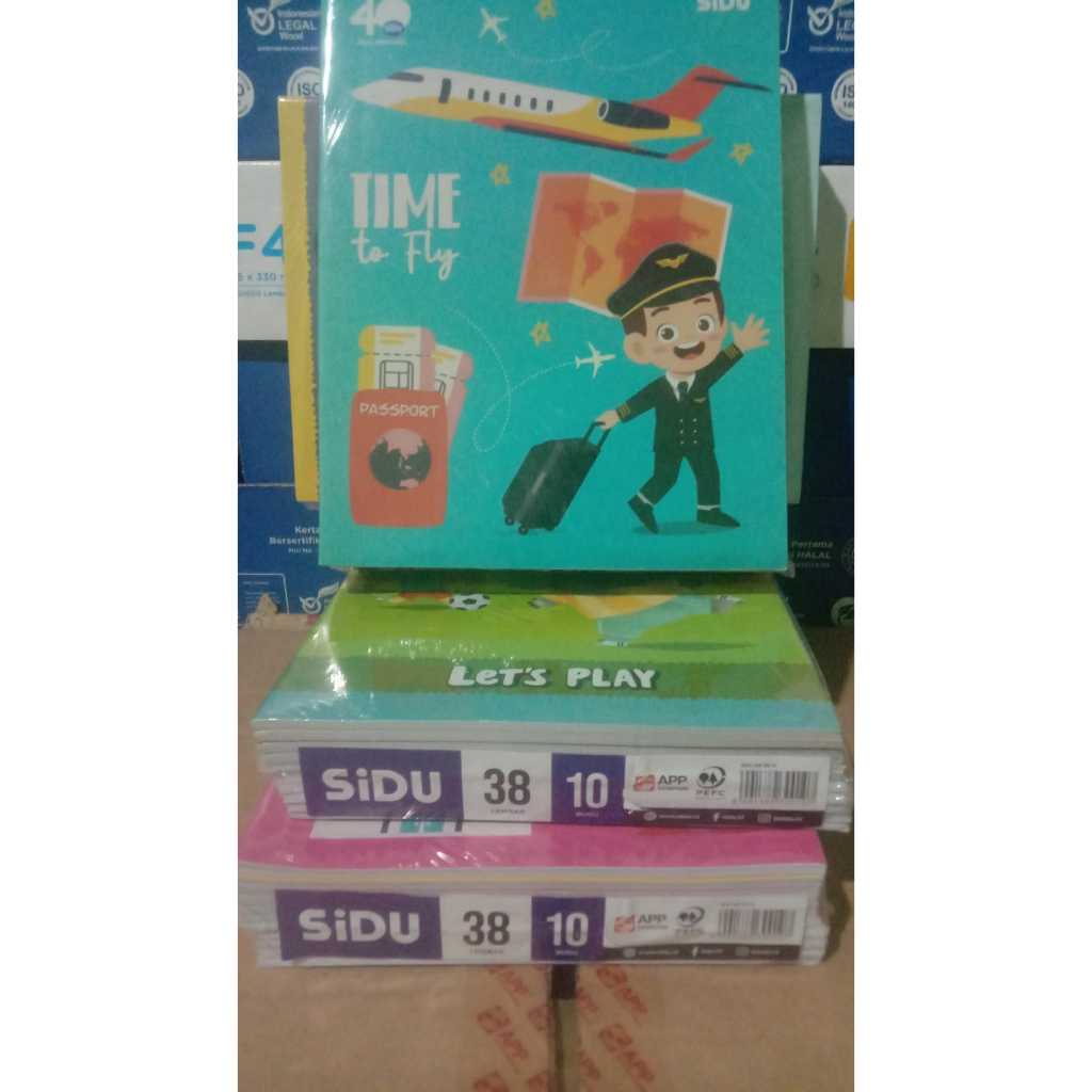 

BUKU TULIS MERK SIDU 38 LEMBAR ISI 10 BUKU 1 PACK