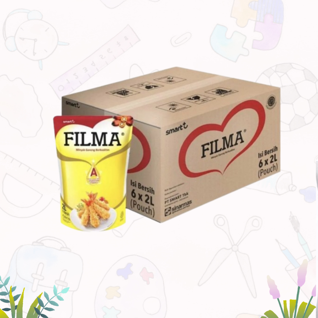 

MINYAK GORENG FILMA 2 LITER (1 Karton Isi 6 pcs)