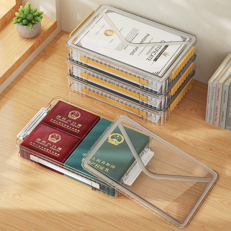 

Kotak Penyimpanan Kertas Dan Map File Organizer Transparent Paper Tray Holder Transparent Clear Bag Document Organizer