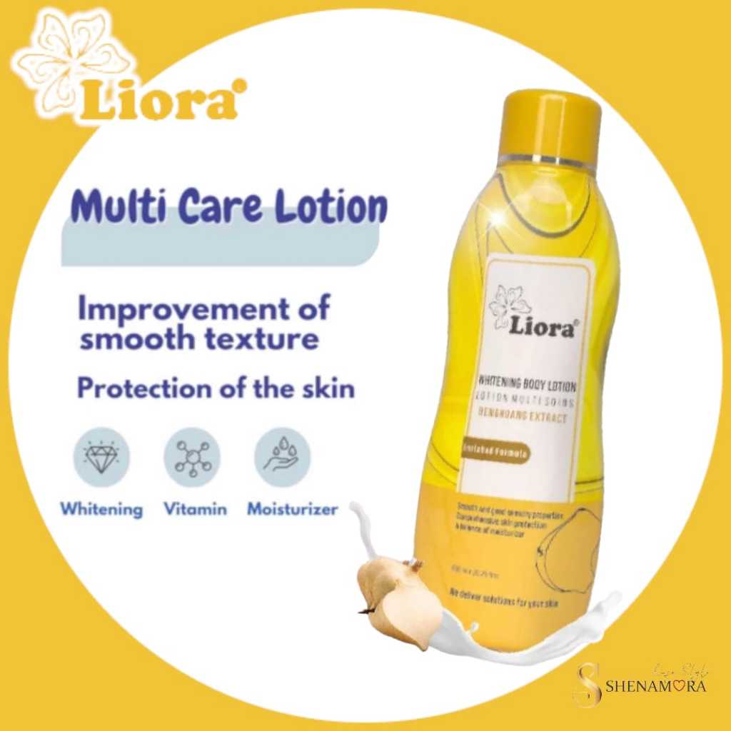 Liora Whitening Body Lotion 600 mL | Bengkoang Extract