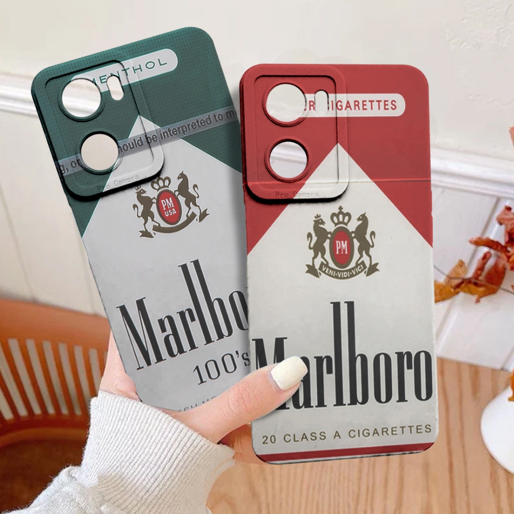CASE HP UNTUK IQOO  Z7x IQOO Z7 GAMBAR ROKOK CASING HP SOFTCASE HANDPHONE SIZORA OFFICIAL - RK66