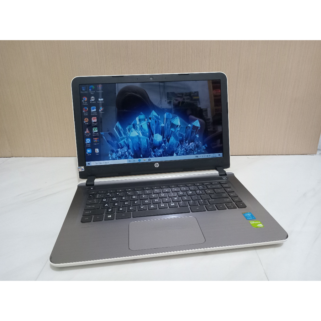 HP PAVILION NOTEBOOK ram 8gb 1tb hdd processor intel core i5-5200u NO MINUS DAN NORMAL