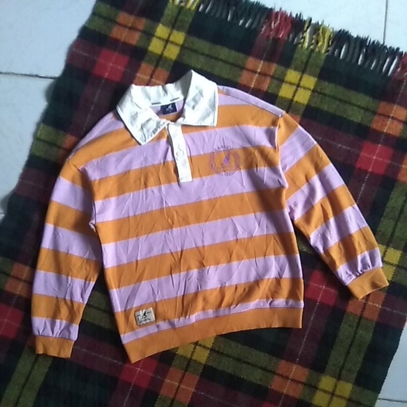 Kangol kids Rugby knit sweater