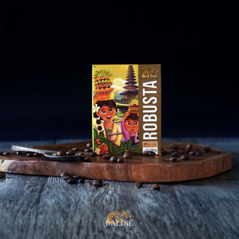 

Baline Kopi Robusta Medium Fine Grind 150gr