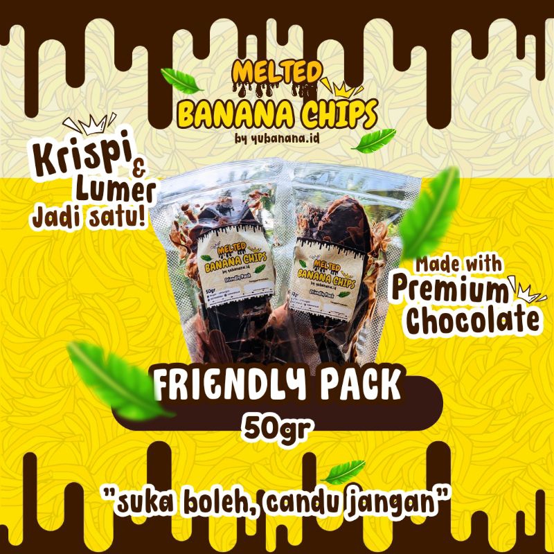 

KERIPIK PISANG COKLAT LUMER 50gr FULL COKLAT PREMIUM