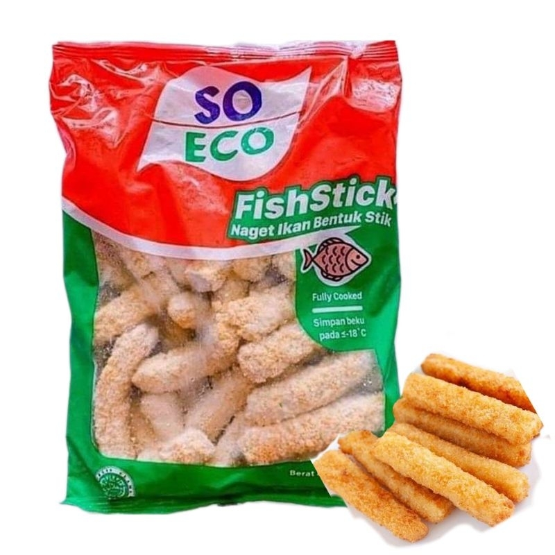 

Stick Naget Ikan So Eco 500gr Fish Nugget Stick So Good