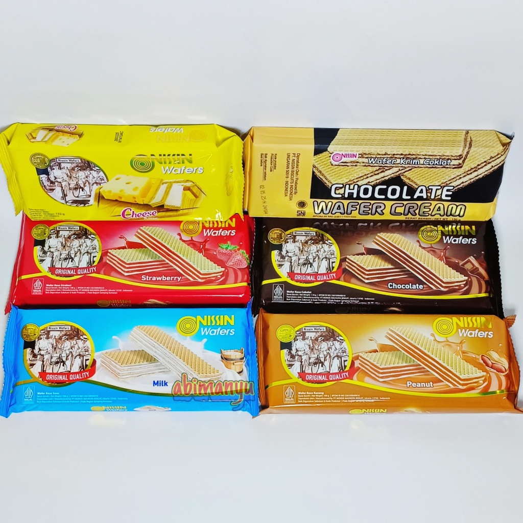 

nissin wafer 100 gram aneka rasa