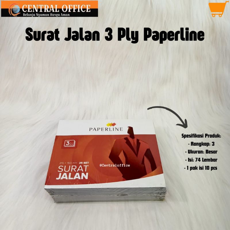 

Surat Jalan 3 Ply Besar Palerline/Surat Jalan 3 Rangkap