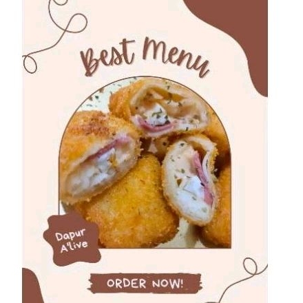 

Rissol beef mayo bolognes